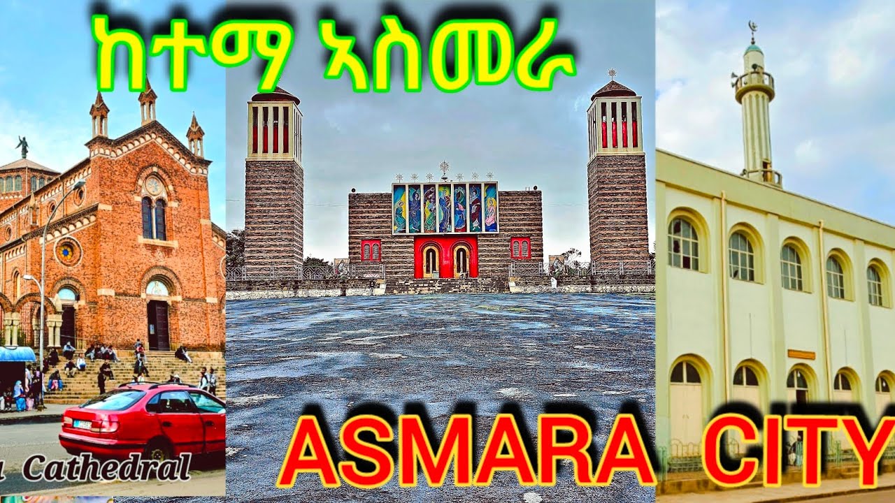 The most beautiful capital city, Asmara Eritrea 🇪🇷 ምጭውቲ፡ ግርማ ከተማና ኣስመራ