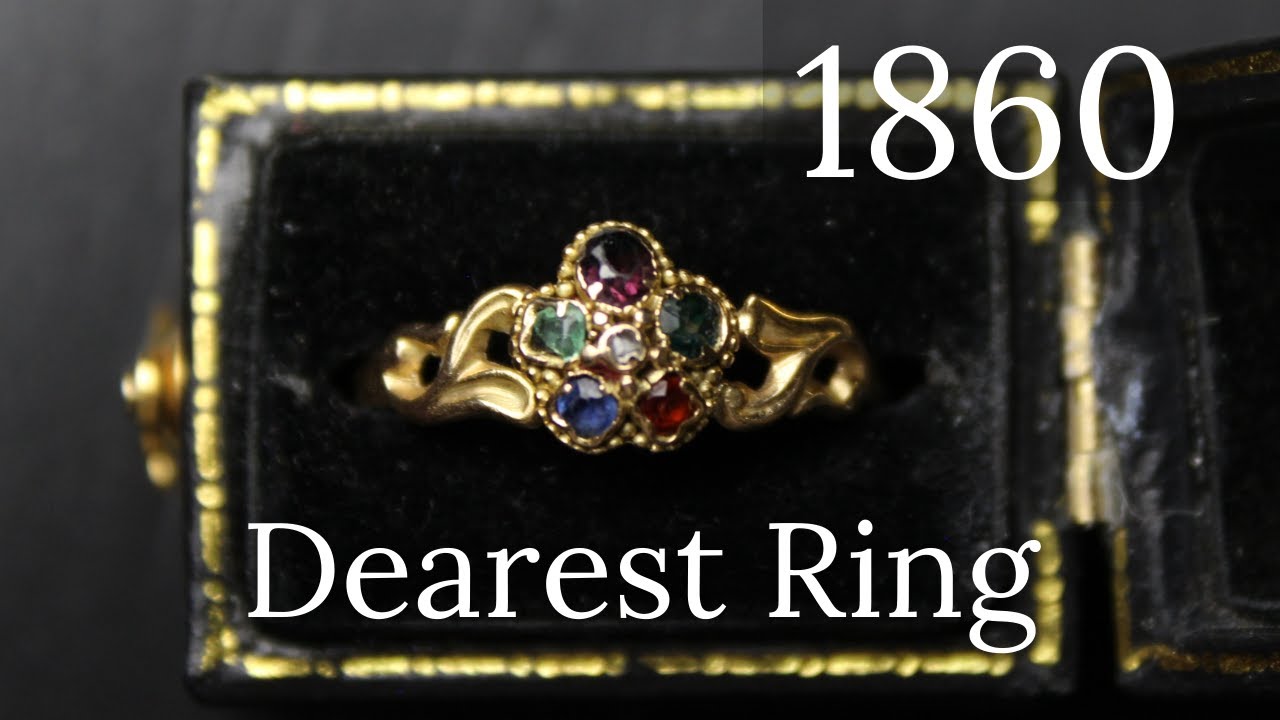 1860's Dearest Ring | Victorian Engagements