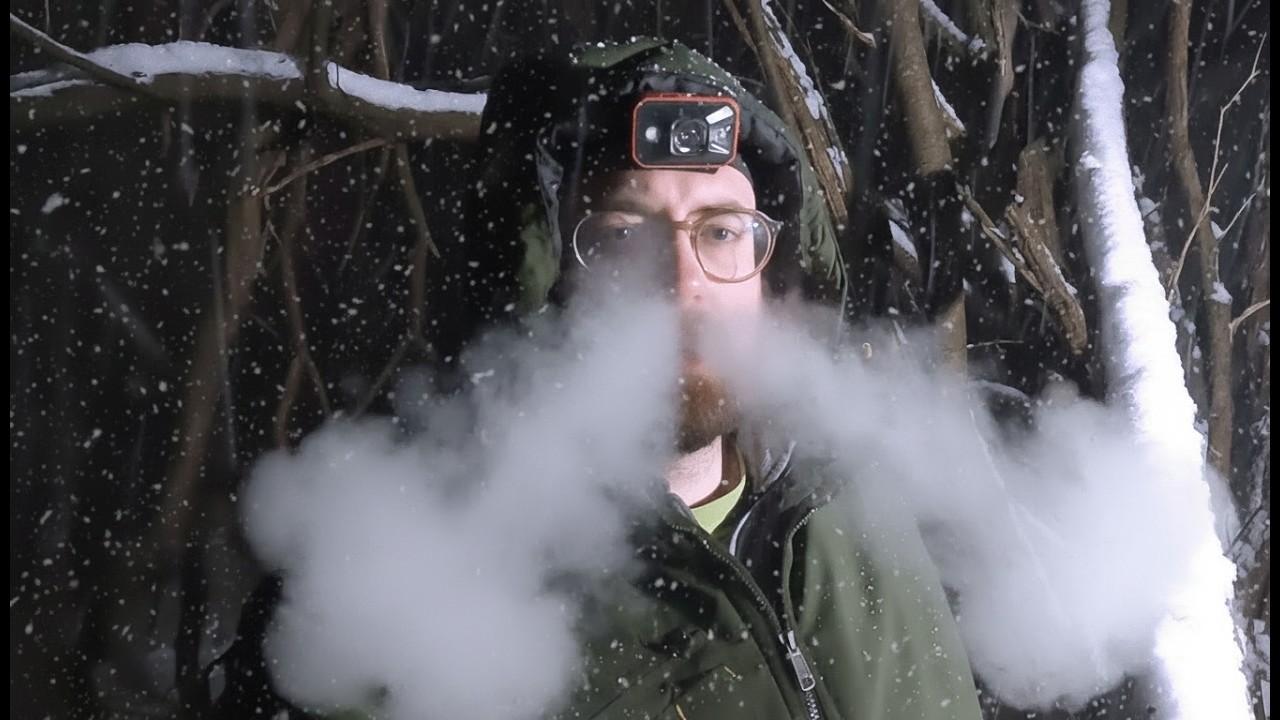 Can I Survive a Night of EXTREME COLD Secretly Camping in a City Park?