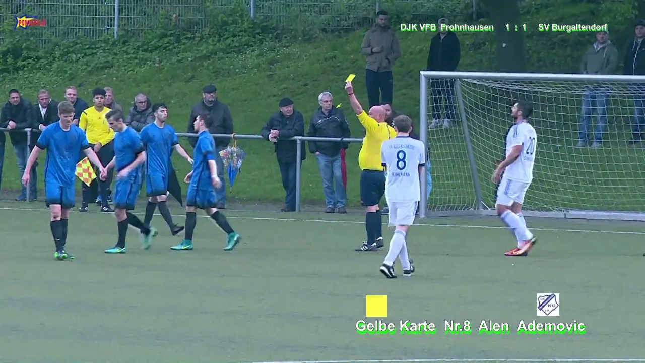 BZ Liga Gr 6 SP30 DJK VFB Frohnhausen vs  SV Burgaltendorf 3 5 2017