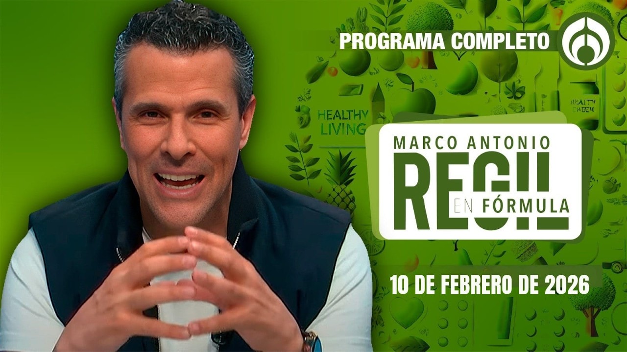 ALIMENTACION SANA | LA PIRÁMIDE ALIMENTARIA | En Vivo | Marco Antonio Regil | 10/02/26