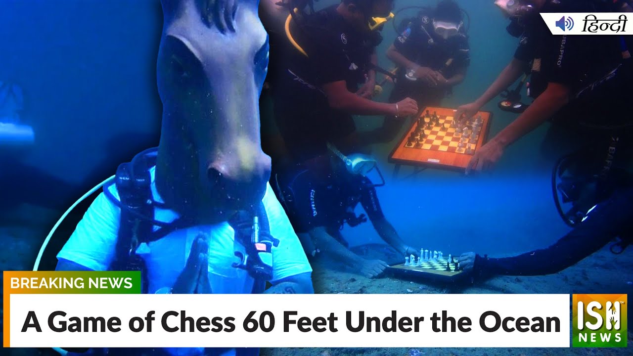 A Game of Chess 60 Feet Under the Ocean| ISH News