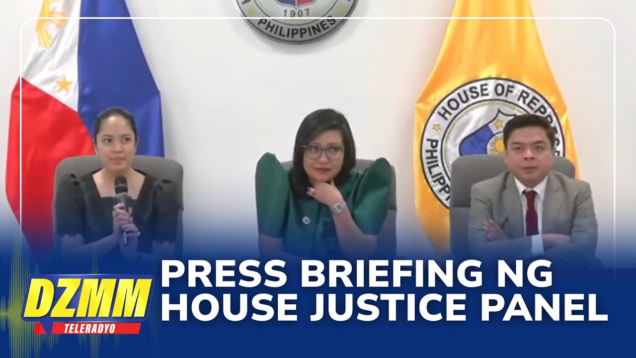 FULL: House panel press briefing on Marcos impeachment | DZMM Teleradyo (09 February 2026)