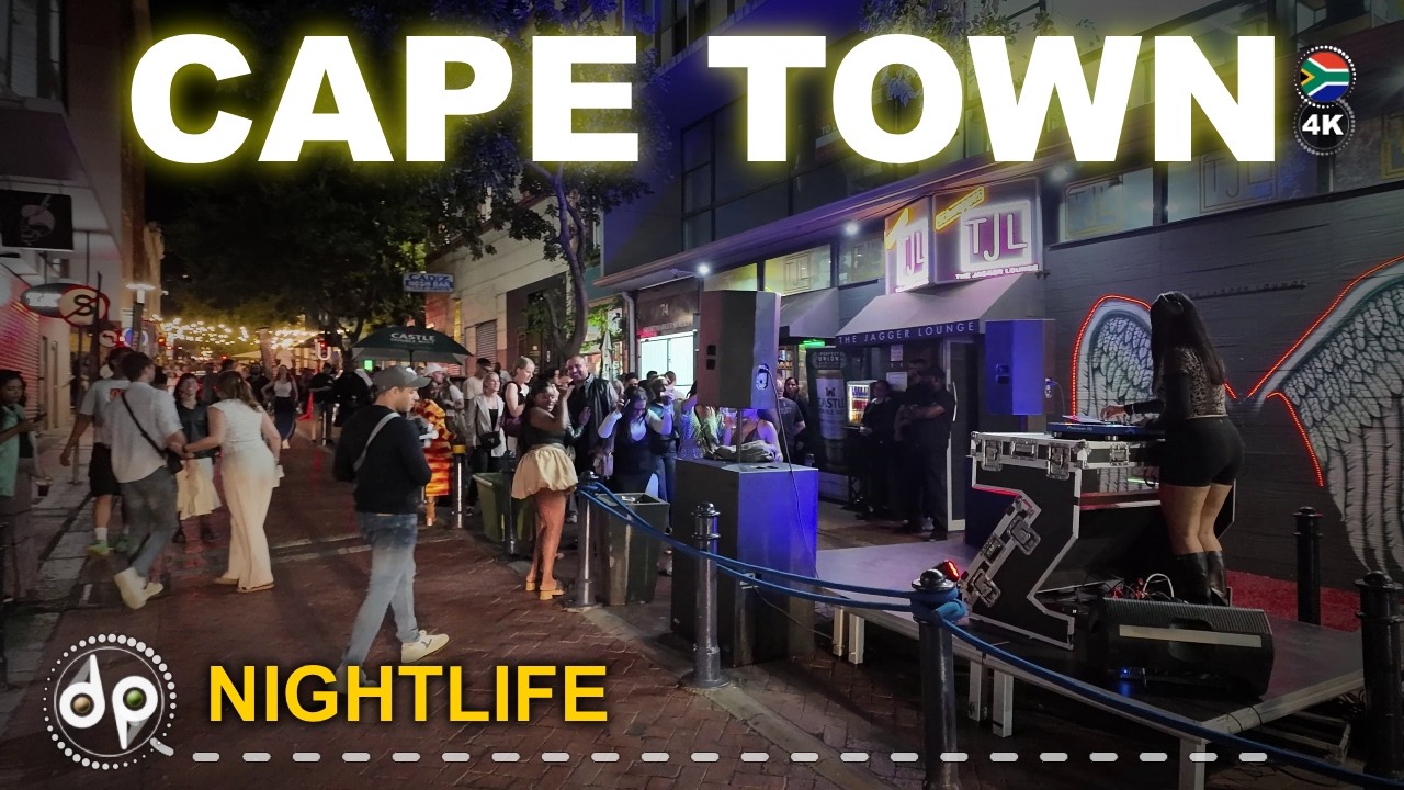 Cape Town Comes Alive at Night 🇿🇦 | First Thursdays Inner City Walk | 4K