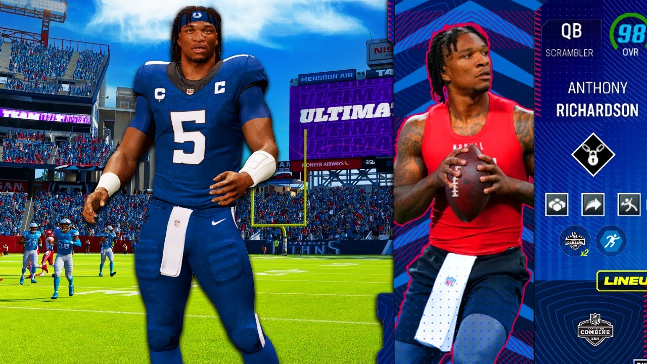 Is LTD Anthony Richardson the BEST QB in Madden 24?