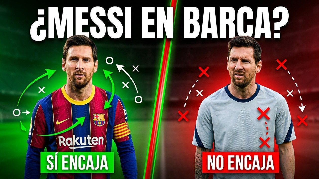 Xavi también lo ve: Messi podría jugar hoy en el Barça sin problemas