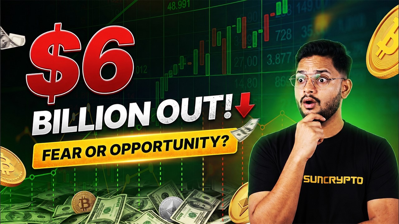Bitcoin ETF Outflows Explained: $6 Billion Exit | Fear Ya Opportunity?