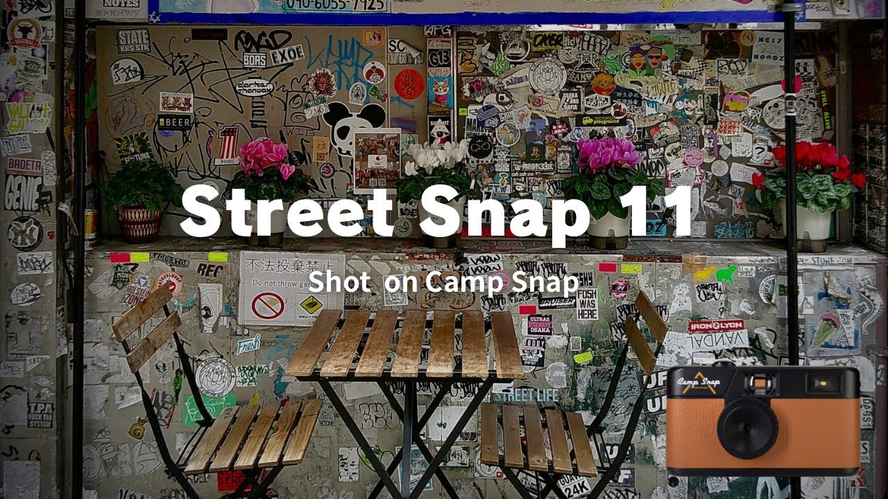 Street Snap 11 / Shot on Camp Snap Camera / Photowalk in アメリカ村