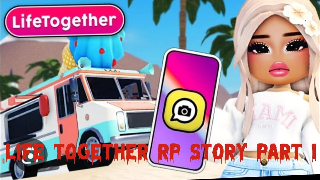 Roblox  life together rp story part 1 with my brother 