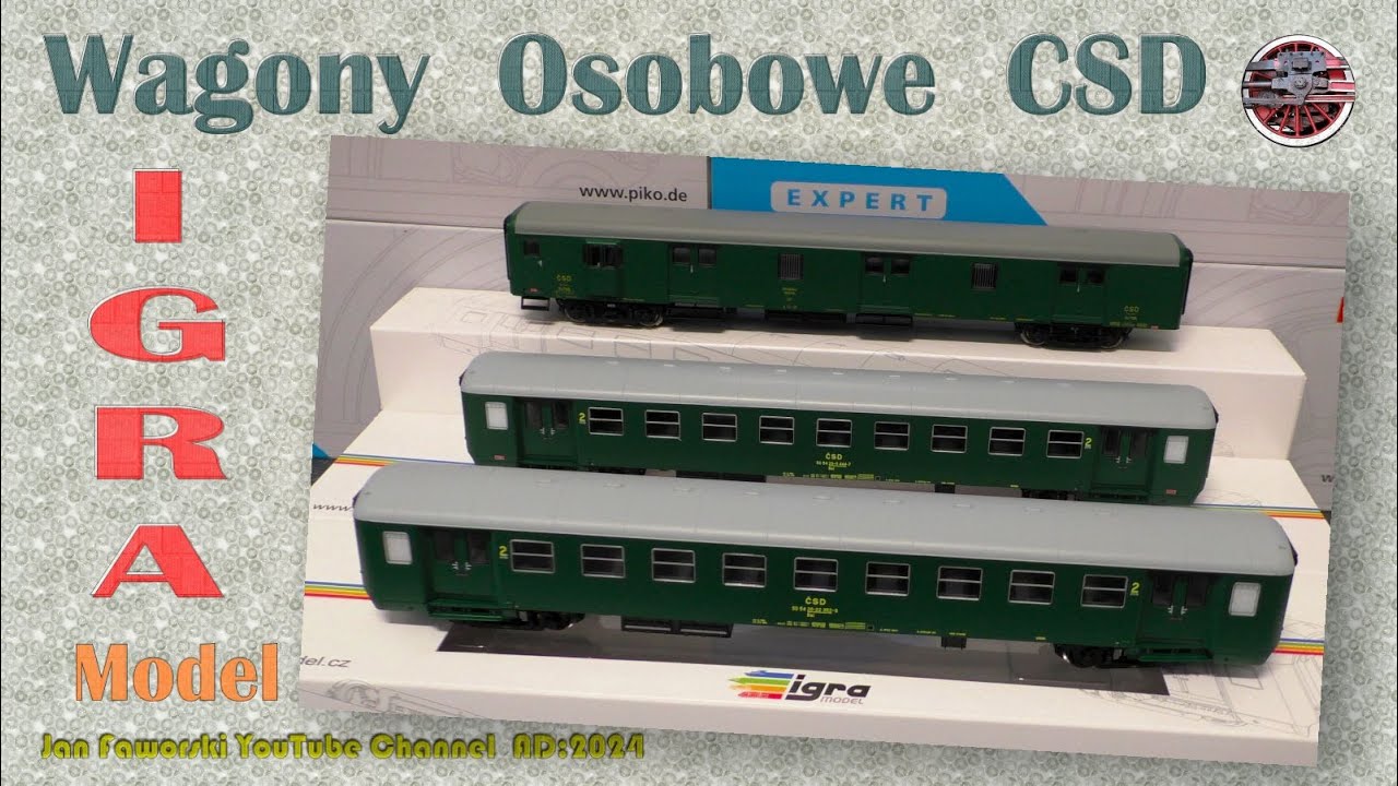 Wagony osobowe CSD, IGRA Model
