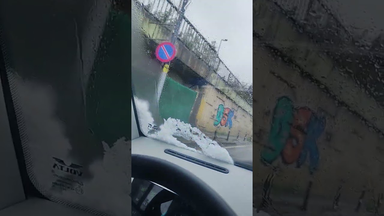 Volta V1 karlı ve yağmurlu havada Yol sohbetleri