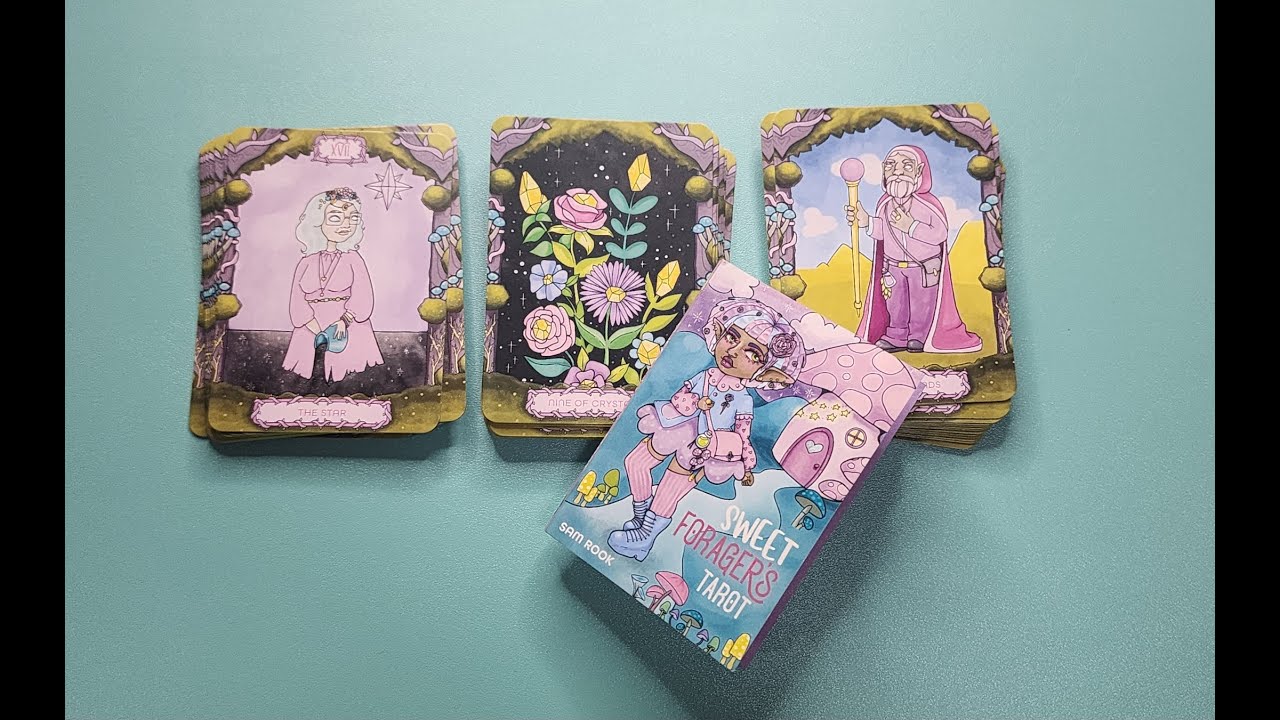 Sweet Foragers Tarot - Full Flip Through and Mini Review