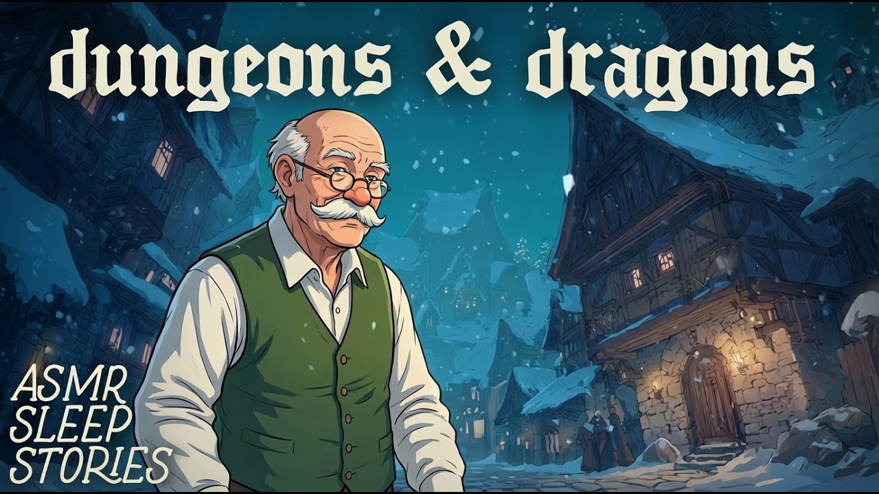 The COZIEST Fantasy Sleep Story Ever ⚔️ Winter at the Adventurer’s Guild