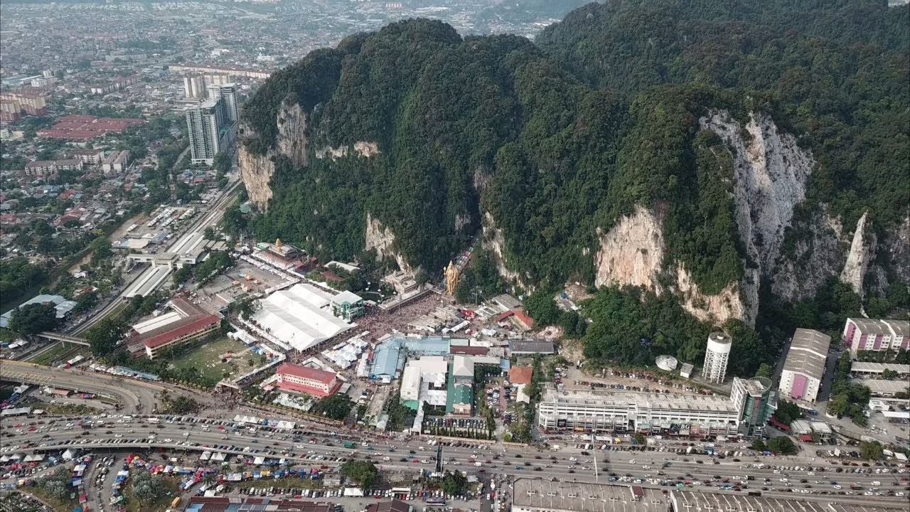 Kuala Lumpur Malaysia 4K Ultra HD Batu Caves Festival #KUALALUMPUR #MALAYSIA #VISITMALAYSIA