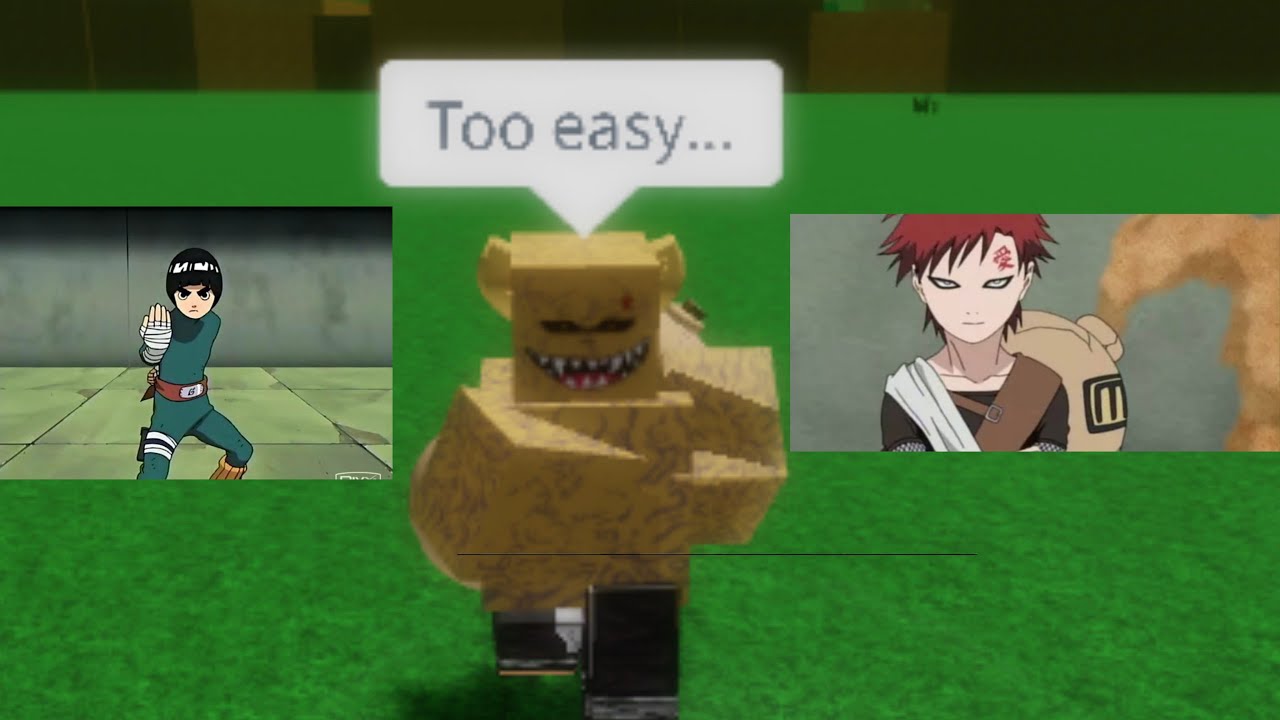 Garra Vs Lee Shinobi Storm Roblox