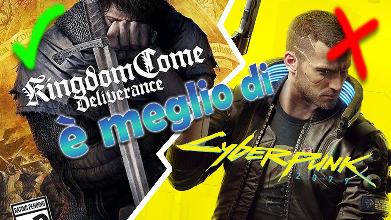 Kingdom Come è meglio di Cyberpunk 2077 !