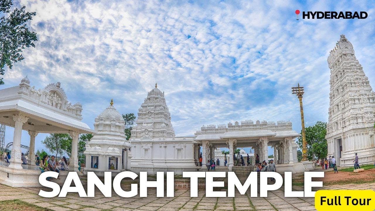Hyderabad Sanghi Temple | Govinda | Venkateshwara Swamy || Sanghi Temple Hyderabad 🙏@RakuriDiaries