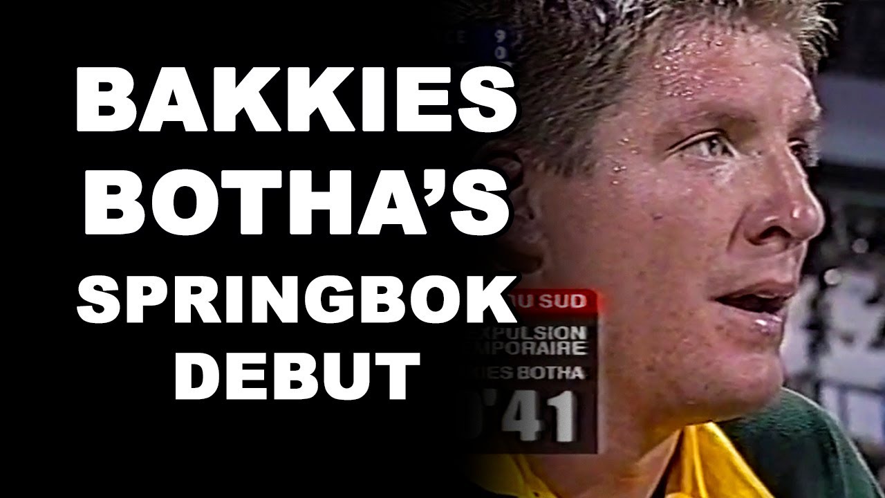 Bakkies Botha's Springbok Debut