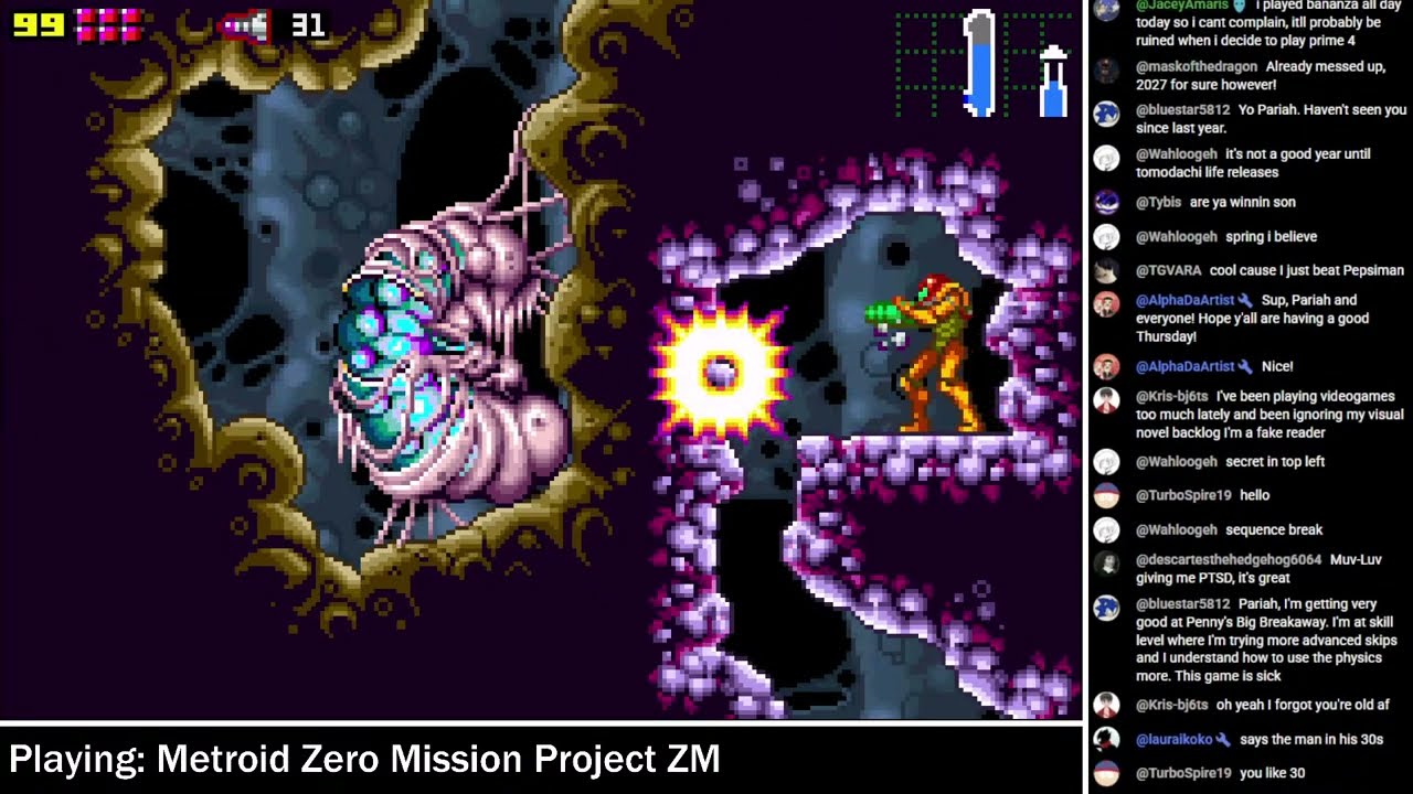 My Expert Metroid Zero Mission Speedrun Continues