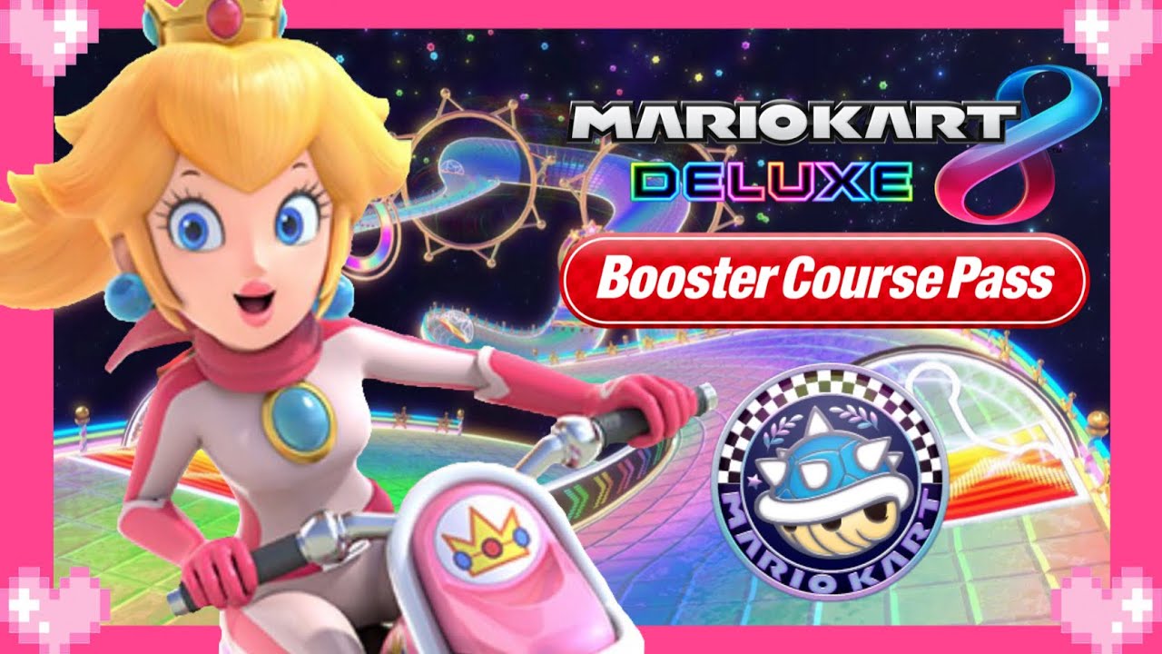 💗 Mario Kart 8 Deluxe Booster Course Pass (Spiny Cup) Peach Gameplay 💗