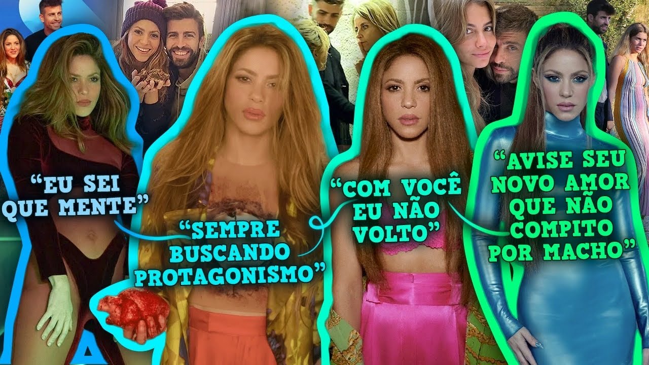 SHAKIRA: A TIMELINE DE M&Uacute;SICAS PRA ENTERRAR O PIQU&Eacute;