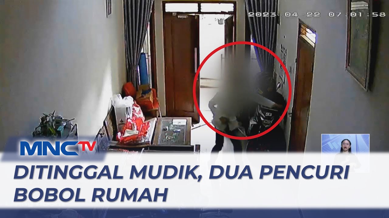 Ditinggal Mudik, Dua Pencuri Bobol Rumah di Depok, Jawa Barat