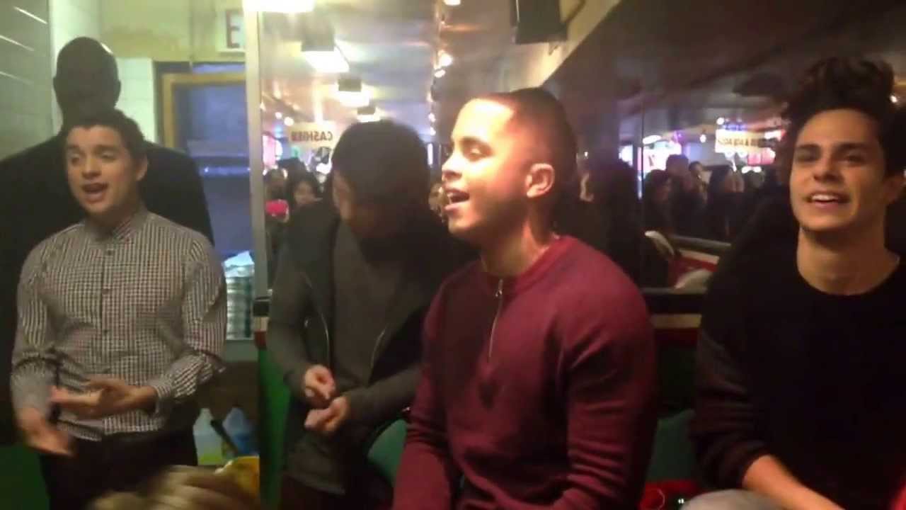 Midnight Red thanks the New York fans with a private show 10/24/13