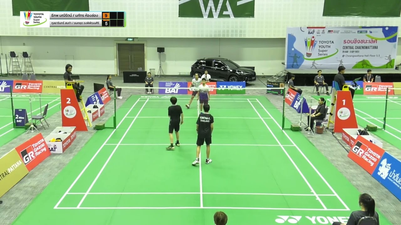 Match7 Court 2 BD U13 Semi final   ธีภพ มณีรัตน์  นภัทร ห้องล่อง vs กุลธารินทร์ สมท่า  ธนกฤต จงพิพัฒ