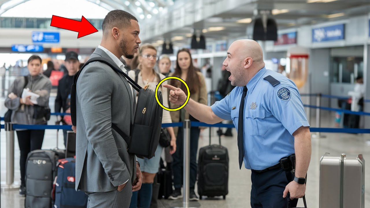 Security Officer Laughs at Black Man’s Bag — Then He Shows His Secret Service ID...