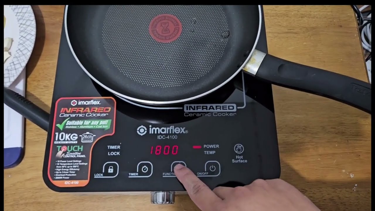 IMARFLEX IDC-4100 INFRARED COOKER | PRODUCT REVIEW 2025 | IS IT WORTH THE MONEY? #LAZADAFINDS