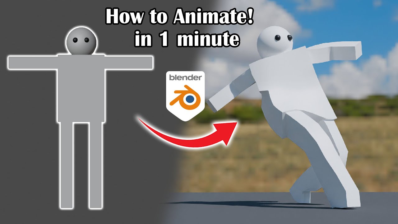 How to Create and Animate a 3D Model in Blender  | Easy Tutorial