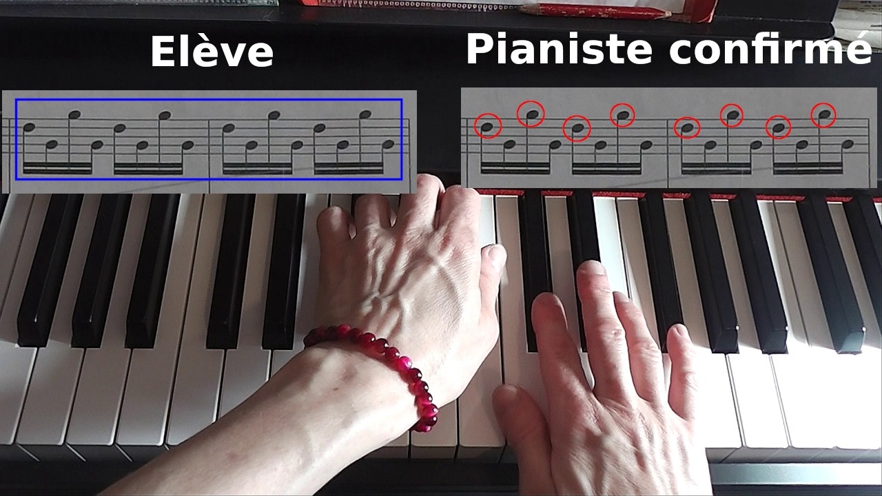 Pourquoi ta main droite ne chante pas comme les pianistes confirmés ? | Rappel des oiseaux de Rameau