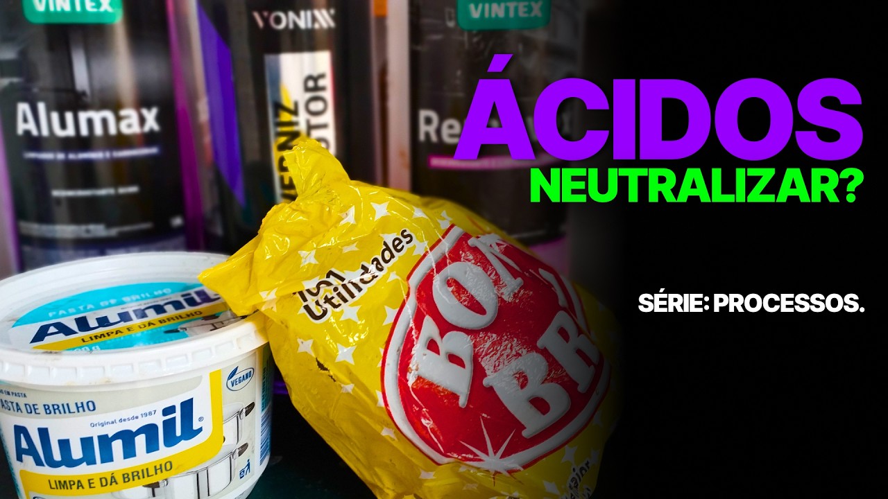 CUIDADO COM ALUMAX! Aprenda a NEUTRALIZAR para não manchar.