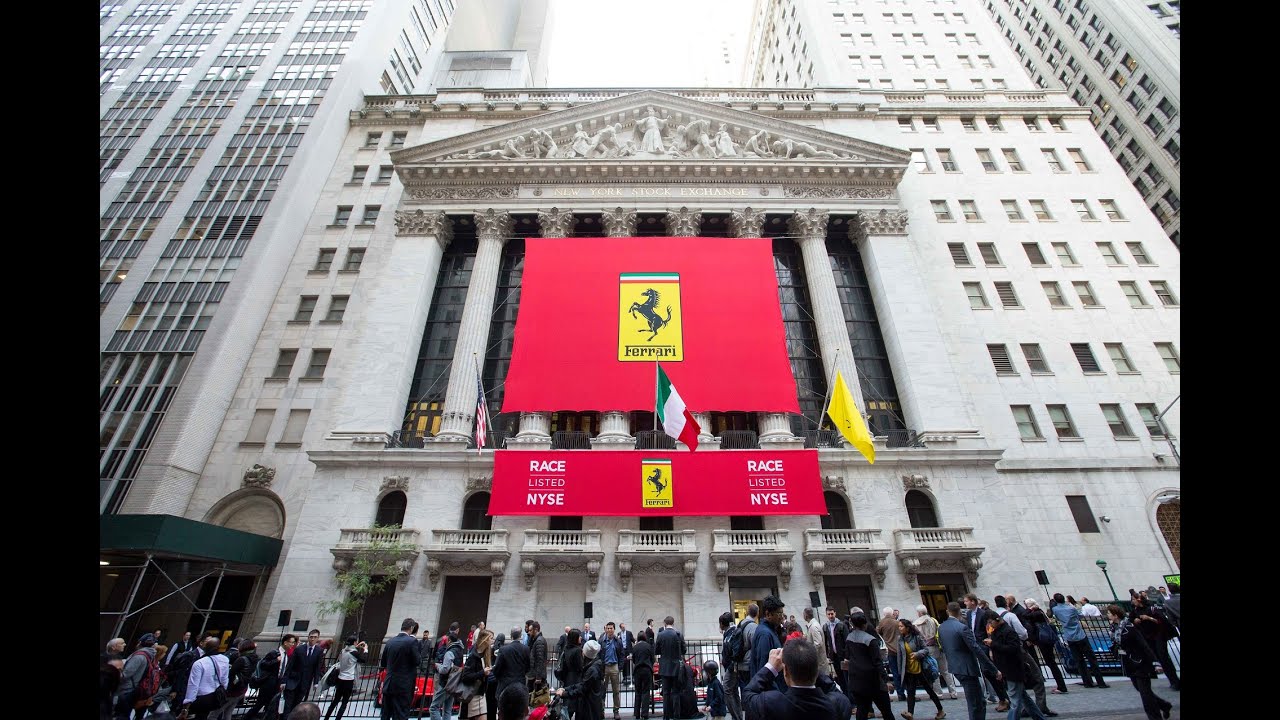 Ferrari debuts on Wall Street