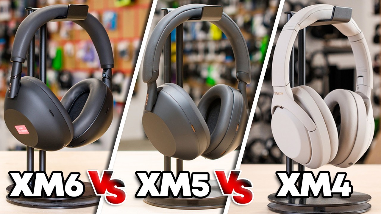 Sony WH-1000XM6 vs XM5 vs XM4: Ultimate ANC Breakdown!