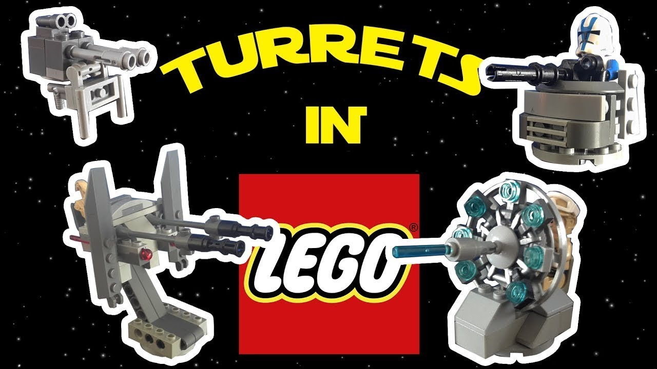 Star Wars Turrets in LEGO (Lego Tutorials)