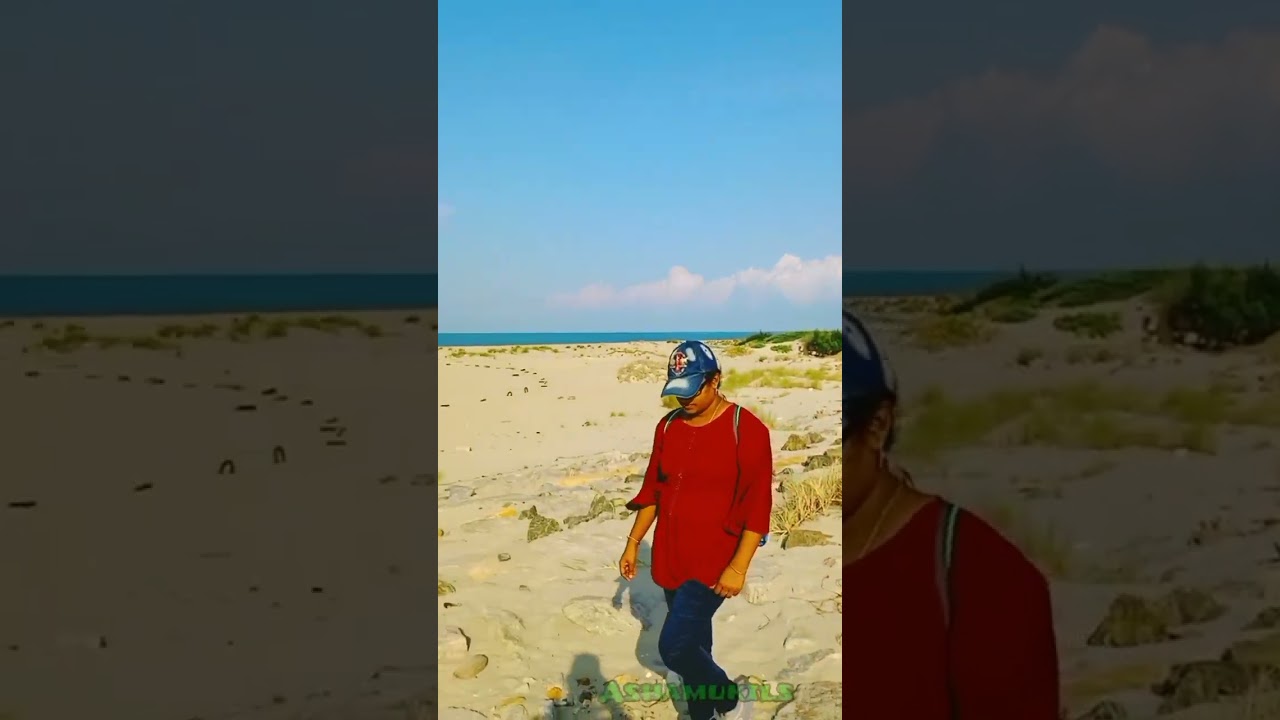 തൂവെള്ള മണൽ വിരിച്ച ധനുഷ്കോടി #ashamukil #travel #dhanushkodi