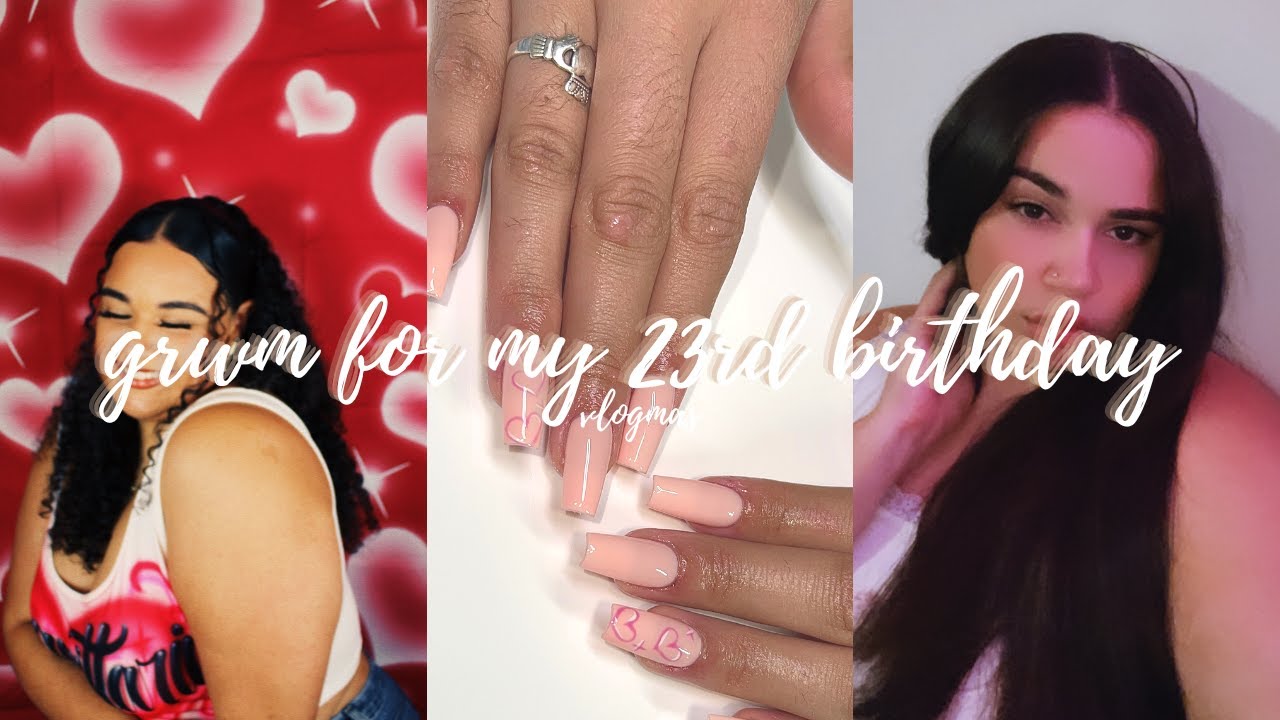 vlogmas day 1: grwm for my 23rd birthday💗