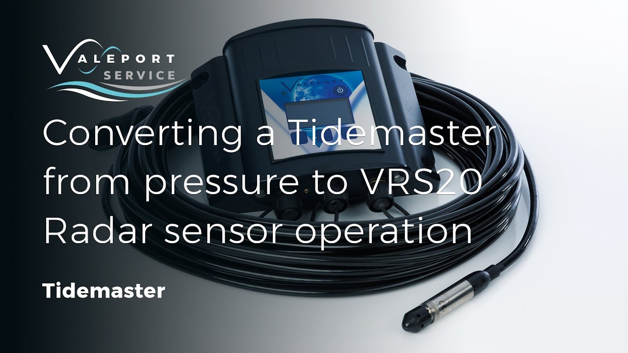 Valeport Service - Converting a Tidemaster from pressure to VRS20 Radar operation