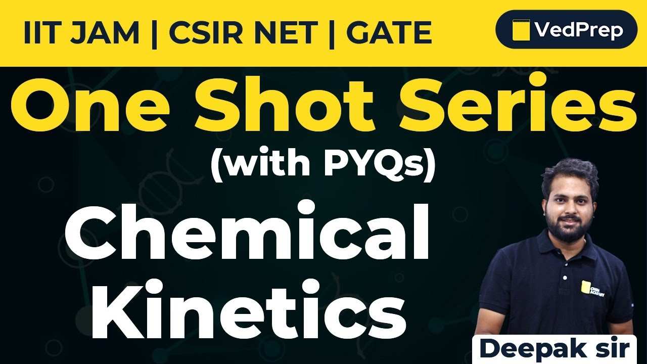 Chemical Kinetics | One Short Series | PYQs | IIT JAM | CSIR NET | GATE | VedPrep Chem Academy