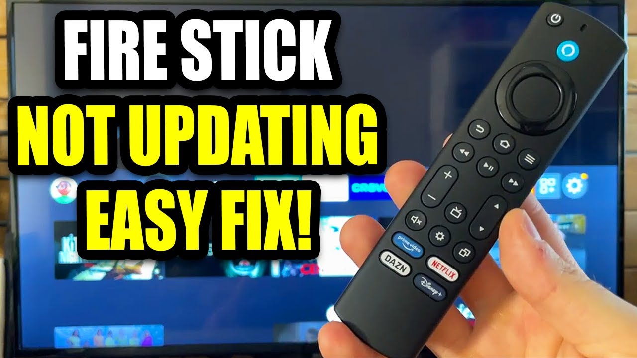 How to Fix Fire Stick Not Updating - Full Guide