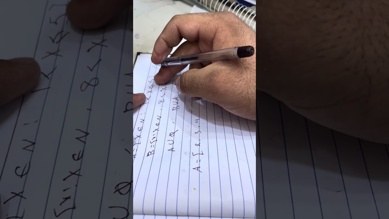 أسس رياضيات الفصل الثاني محاضره 2