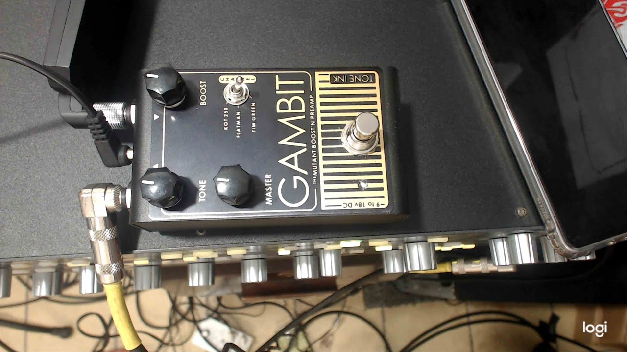 Review Pedal GAMBIT Tone Ink o Melhor pedal de Booster
