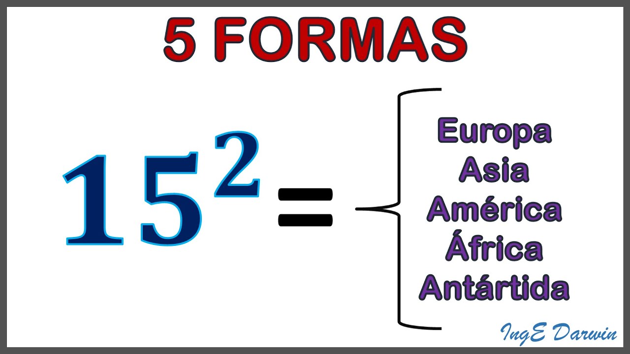 5 formas incre&iacute;bles para resolver POTENCIAS, &iexcl;la #5 te volar&aacute; la cabeza 🤯!