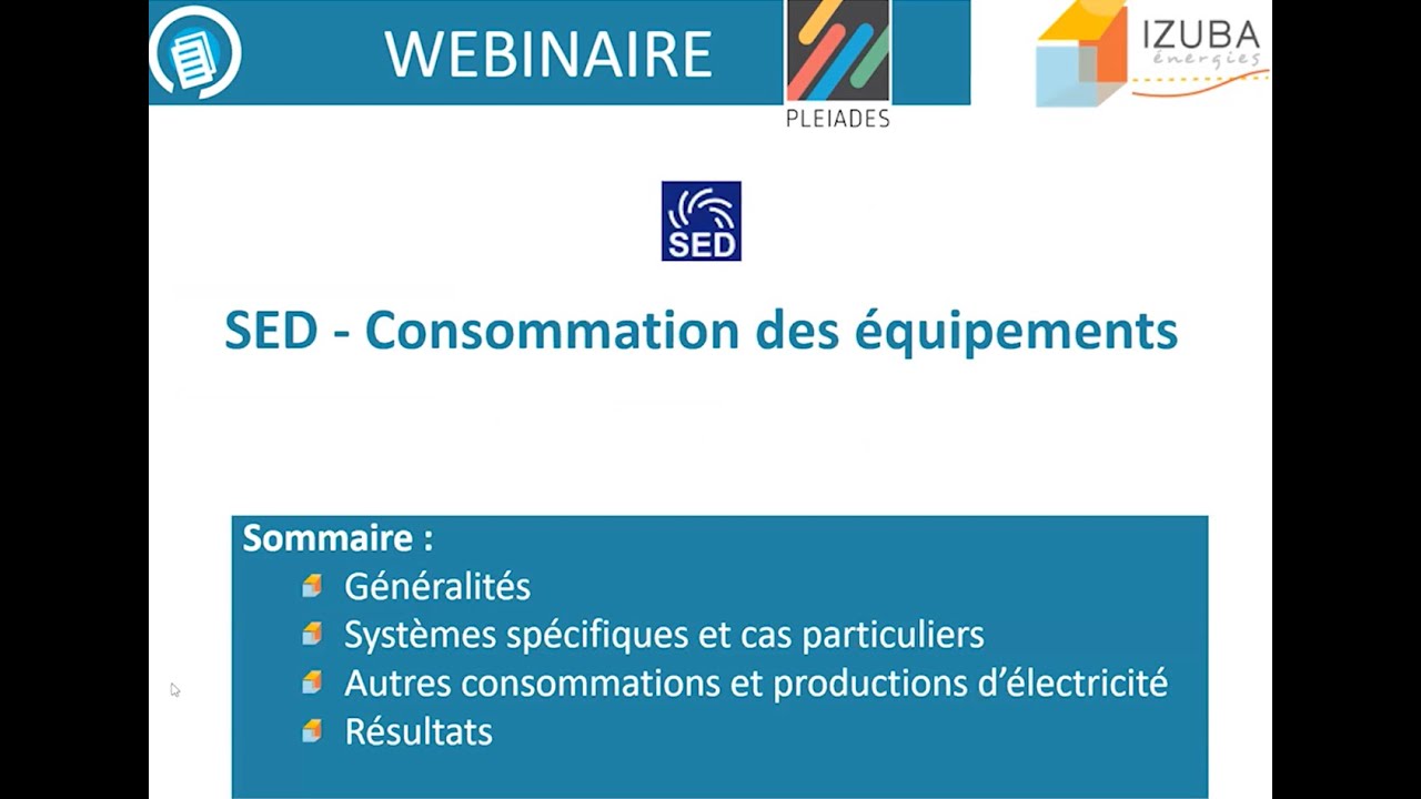 Webinaire SED Perfectionnement dans Pleiades