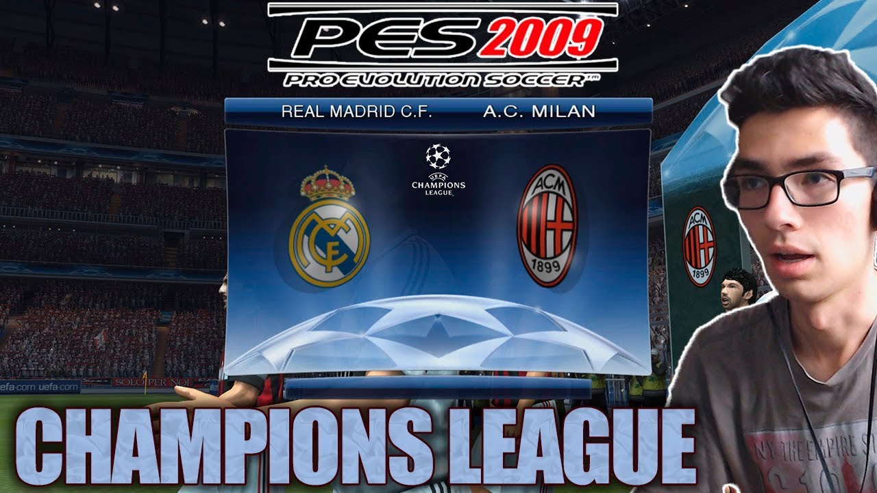 EL PRIMER PES CON LA CHAMPIONS LEAGUE | PES 2009