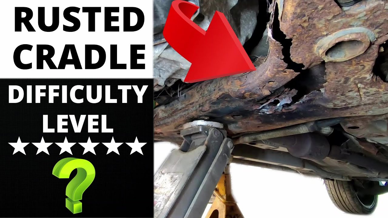 2011 Jeep Compass Rusted Cradle Removal: How Hard Can It Be?
