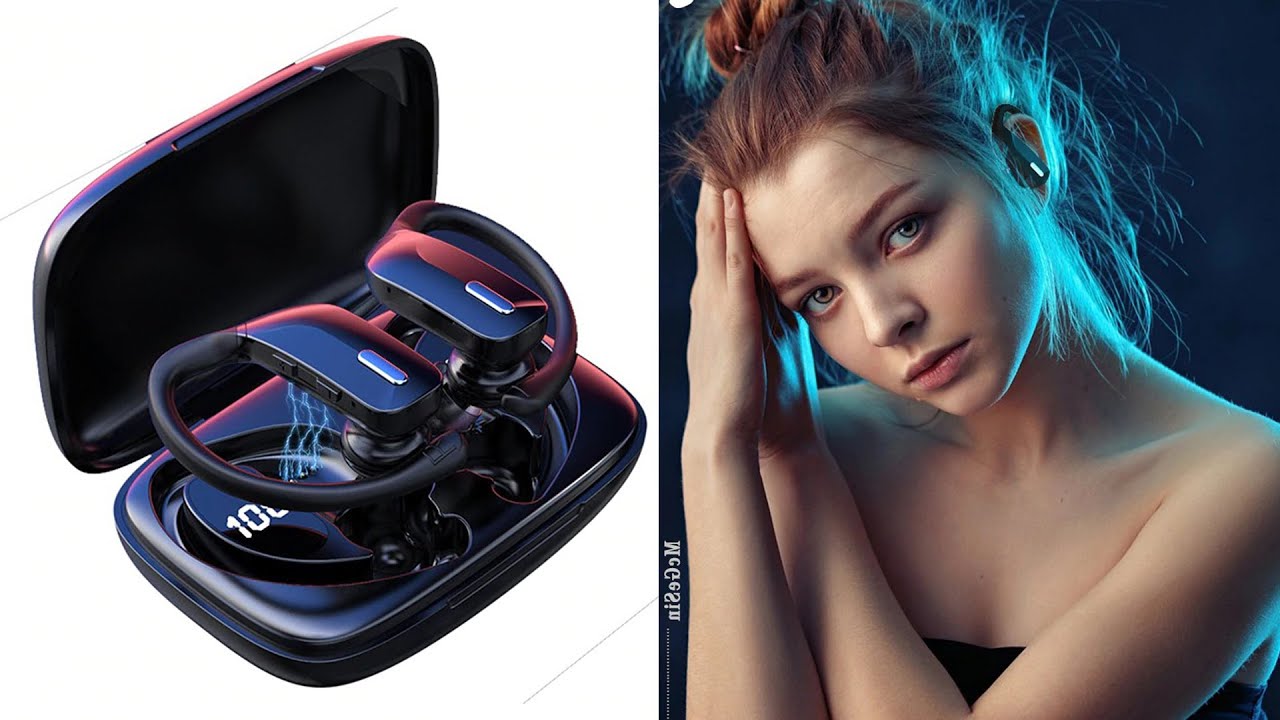 Best TWS Earphone | Wireless Bluetooth Headphones | Sport Earbuds With LED Power Display & Mic