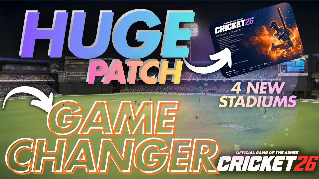 Can This Patch Make CRICKET 26 The BEST? || Patch Review || 