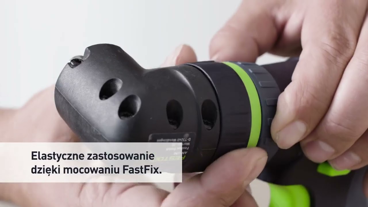 Akumulatorowe wiertarko-wkrętarki CXS TXS 18 Festool